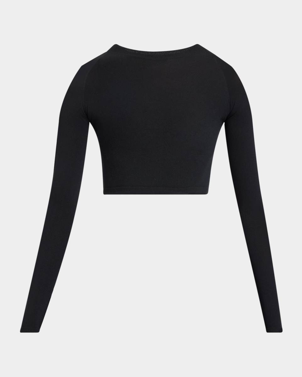 Cropped Second-Skin Top